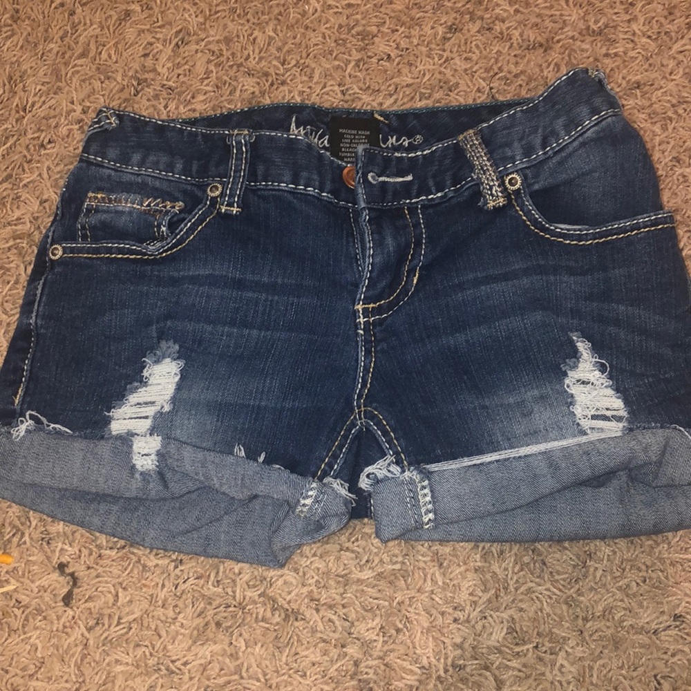 jean shorts